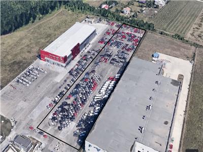 Inchiriere spatiu industrial/platforma betonata Tunari - Centura Nord